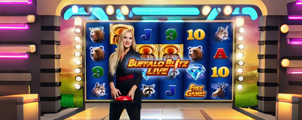 256bet Caça-níqueis Buffalo Blitz ao Vivo